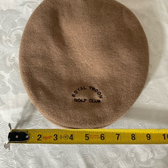 Kangol Flat Cap Hat 100% Virgin Wool Made in England Vintage Size S Royal Troon - Picture 4 of 6